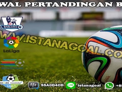 JADWAL PERTANDINGAN BOLA