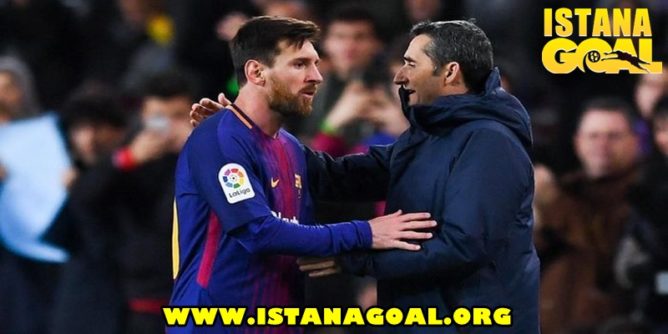 MESSI: VALVERDE BUKAN KAMBING HITAM KEGAGALAN BARCELONA DI LIGA CHAMPIONS