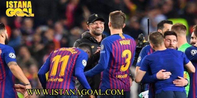 APA YANG DIBISIKKAN KLOPP KE MESSI DI CAMP NOU?