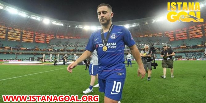 NEGOSIASI TRANSFER HAZARD, MADRID JANGAN BERHARAP KORTING DARI CHELSEA