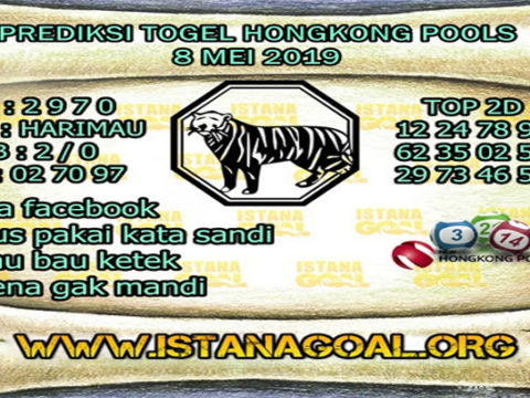 PREDIKSI TOGEL HONGKONG POOLS 8 MEI 2019