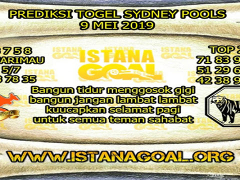 PREDIKSI TOGEL SYDNEY POOLS 9 MEI 2019