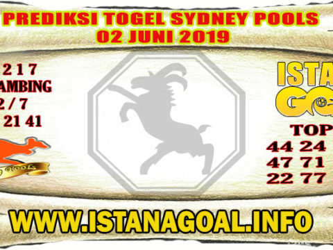 PREDIKSI TOGEL SYDNEY POOLS 02 JUNE 2019