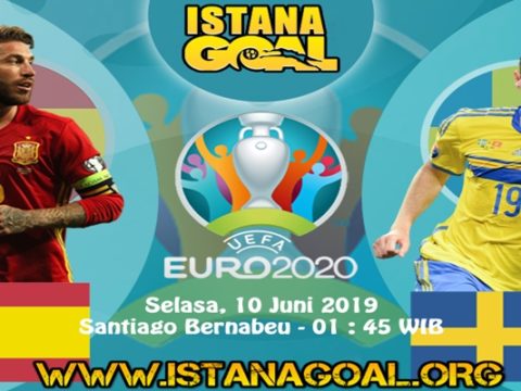 Spanyol vs Swedia 11 Juni 2019