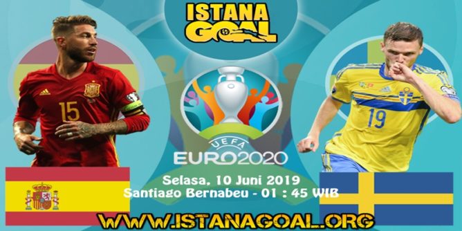 Spanyol vs Swedia 11 Juni 2019