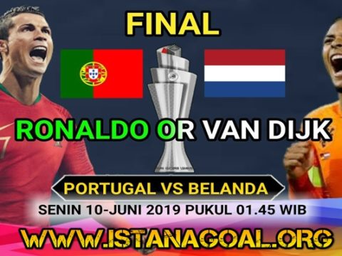 Portugal vs Belanda 10 Juni 2019