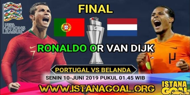 Portugal vs Belanda 10 Juni 2019