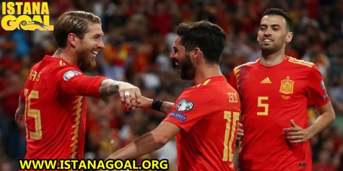 HASIL SPANYOL VS SWEDIA: DIWARNAI DUA PENALTI, TIM MATADOR MENANG 3-0