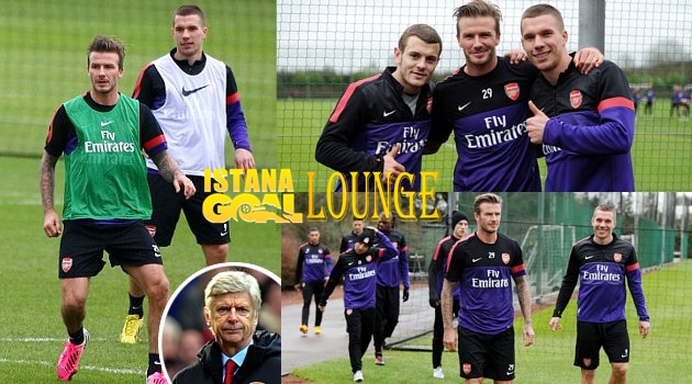 Mengingat David Beckham 'Berseragam' Arsenal