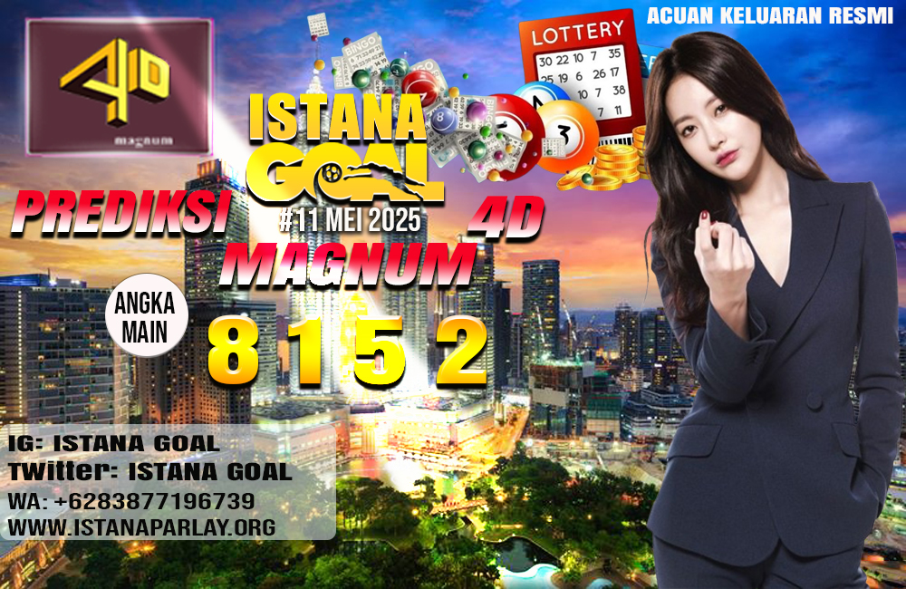 Prediksi Togel Magnum 4D 11 Mei 2025: Akurat dan Terpercaya, Cek Angka Jitu Sekarang!